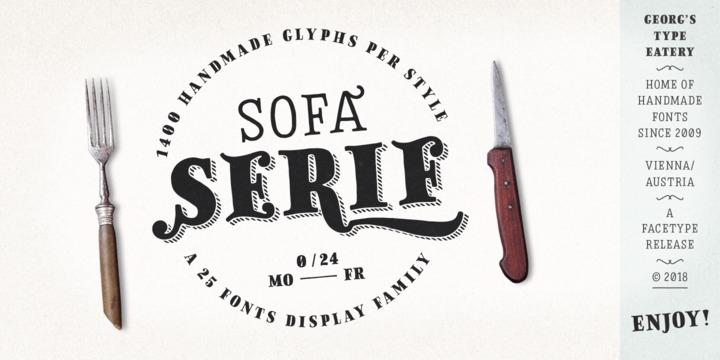 Sofa Serif Hand